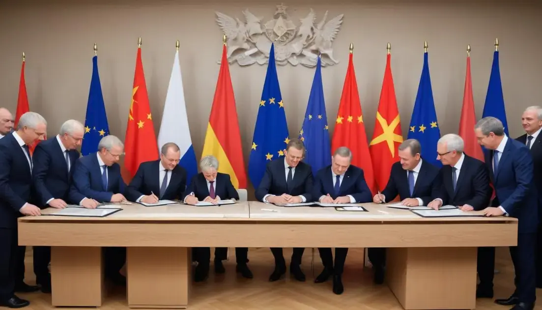 Nouveaux accords et leur signification