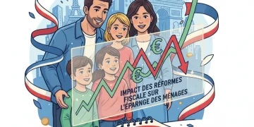 Illustration des réformes fiscales impactant l'épargne des ménages français d'ici 2026