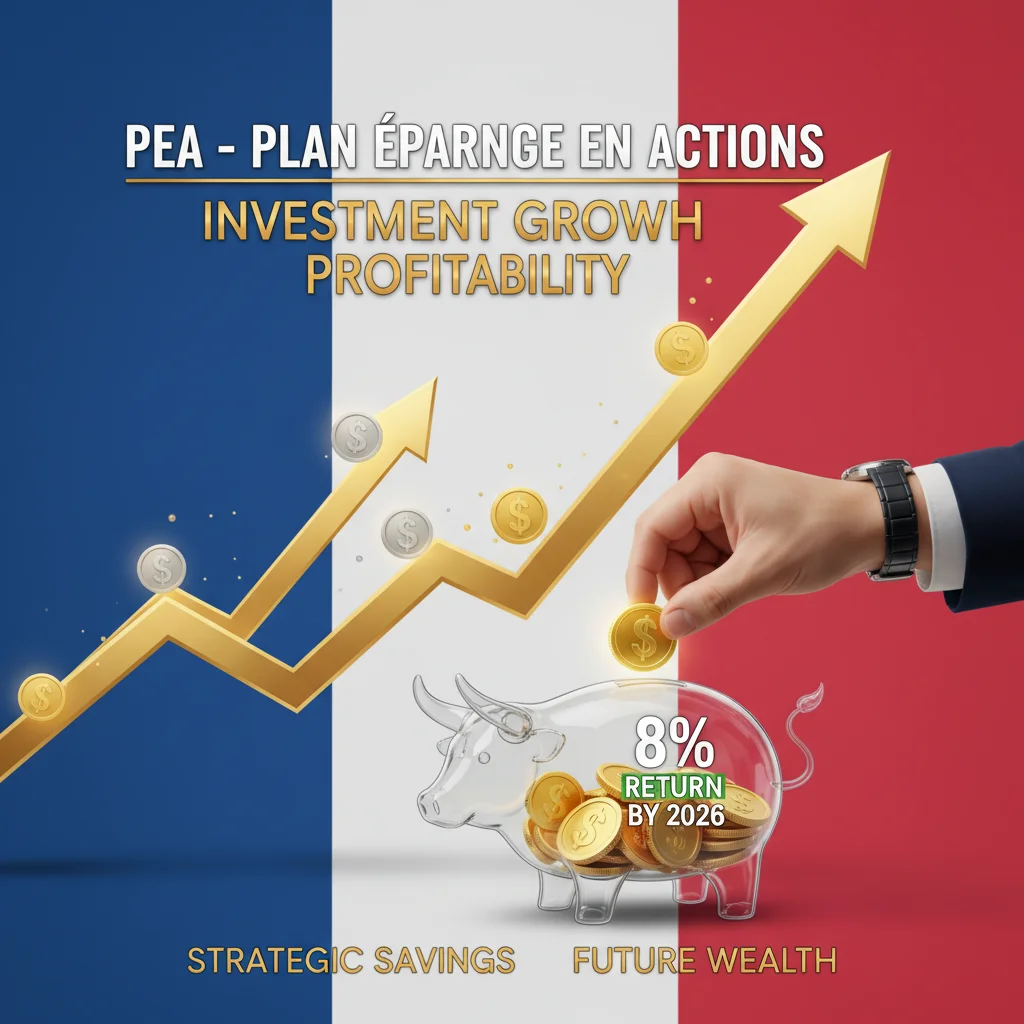 PEA : Maximiser votre rendement de 8% en 2026 avec les meilleures actions françaises