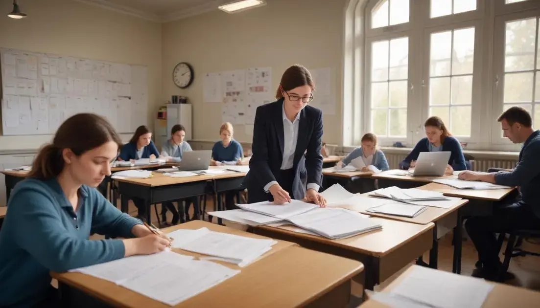 Impact pour les enseignants: salaires, formation et charge de travail