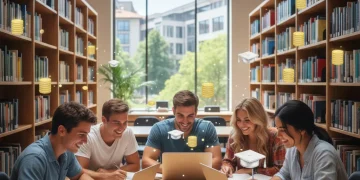 Réduire Coûts Universitaires 2026 : Guide Complet Aides État Étudiants souriants bénéficiant des aides de l'État pour leurs études universitaires en 2026.