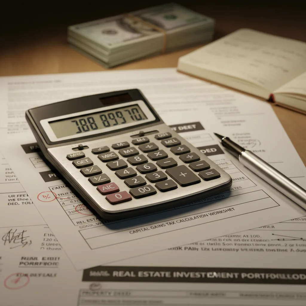 Calculatrice et documents fiscaux pour l'estimation des plus-values immobilières